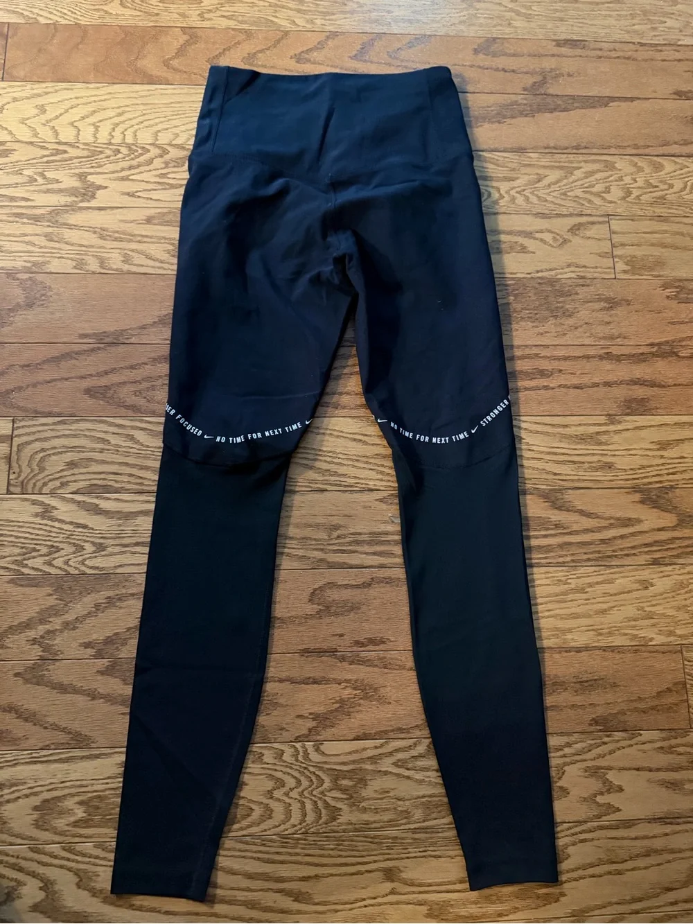 Nike Black Leggings with 'Just Do It.' Logo